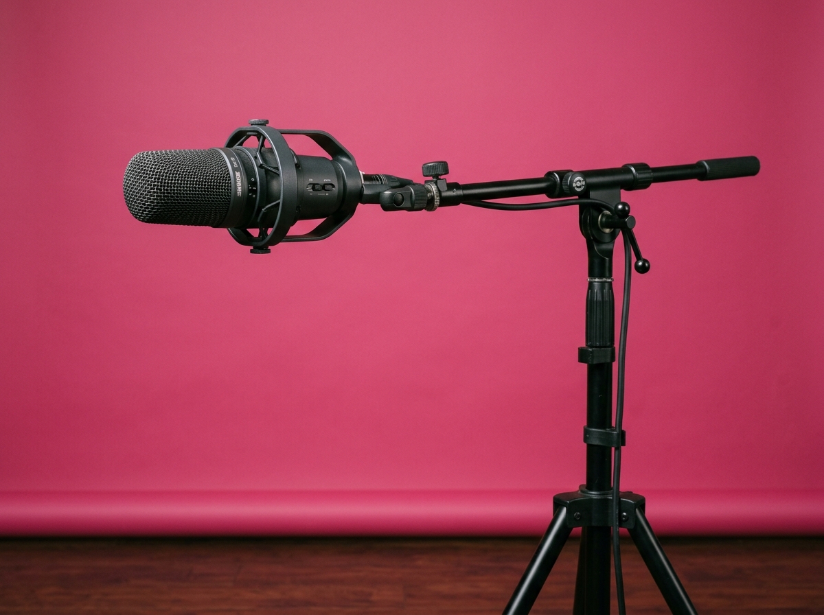 TPCCON microphone on stage